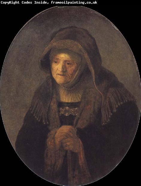 REMBRANDT Harmenszoon van Rijn The artist-s mother as the prophetess Hannah